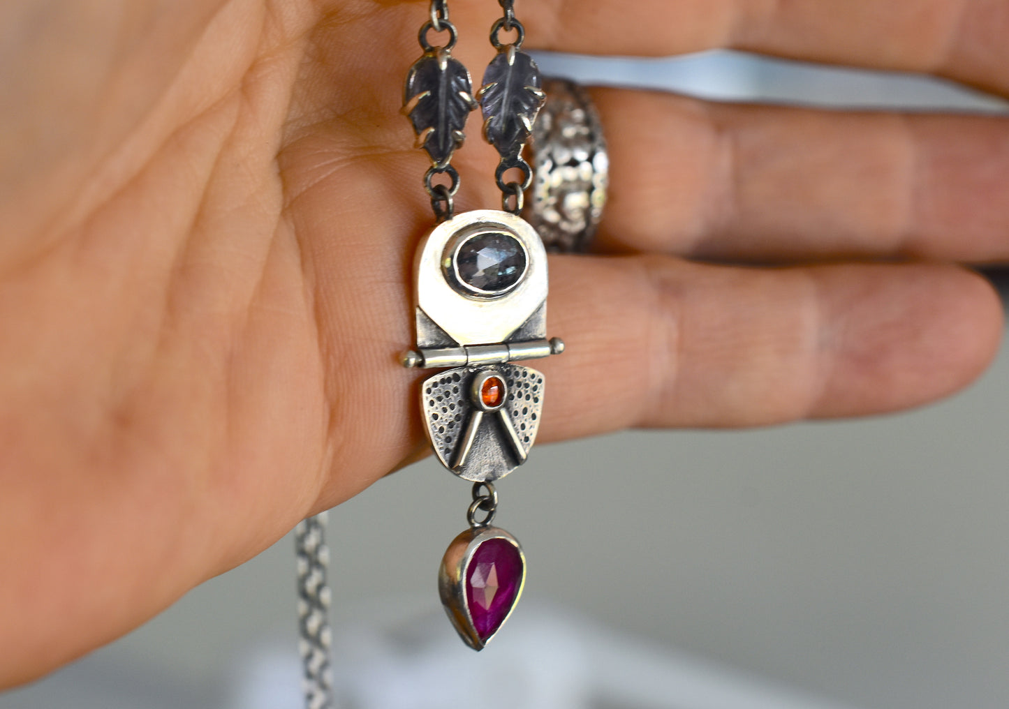 Animalcule Gemstone Necklace