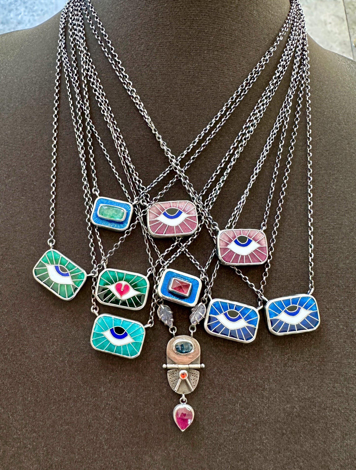 Animalcule Gemstone Necklace