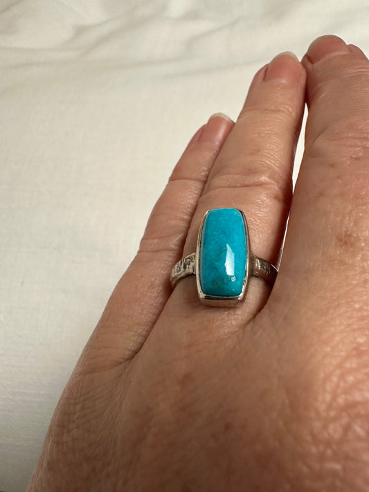 Kingman Turquoise Statement Ring - Bluecave Jewelry