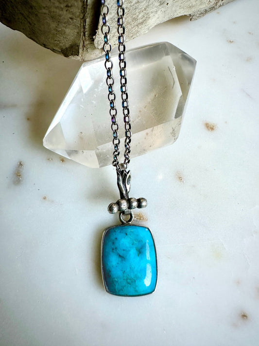 Kingsman Turquoise Necklace - Bluecave Jewelry